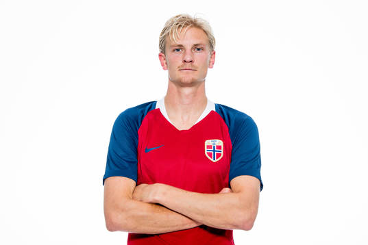 Morten Thorsby of Norway poses for a portrait