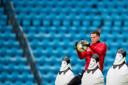 Goalkeeper Ørjan Nyland of Norway