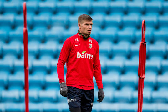 Alexander Sørloth of Norway