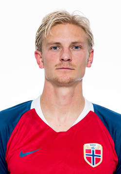 Morten Thorsby of Norway poses for a portrait