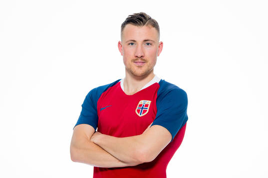 Fredrik Ulvestad of Norway poses for a portrait