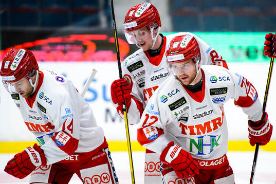 Timrås Albin Carlson , Jens Lööke och Sebastian Ohlsson