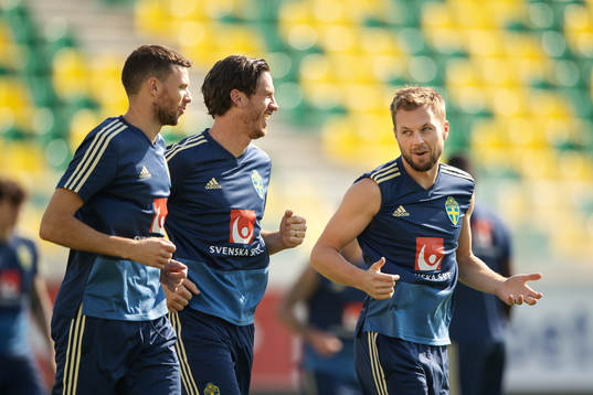 Bläddra bland fler bilder av Football, UEFA Euro Qualifier, Sweden, training