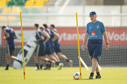 Lasse Jacobsson, scout of the Swedish national football team