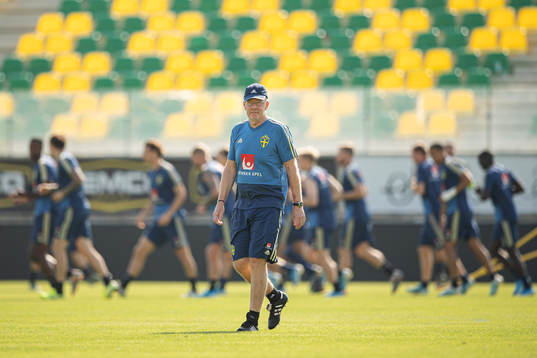 Lasse Jacobsson, scout of the Swedish national football team