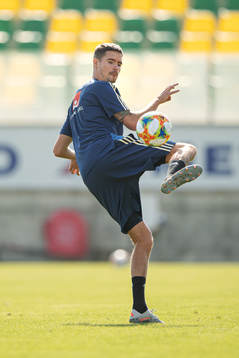 Mikael Lustig of the Swedish national football team