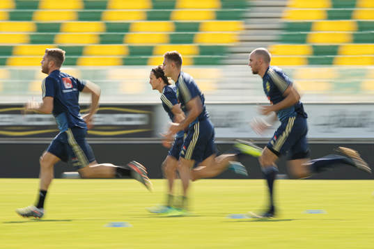 Riccardo Gagliolo, Kristoffer Olsson, Mattias Svanberg and