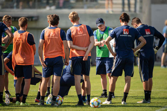 Head coach Janne Andersson of the Swedish national football