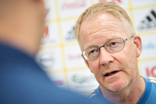 Lasse Jacobsson, scout of the Swedish national football team