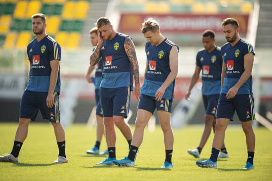 Riccardo Gagliolo, John Guidetti, Emil Forsberg and Muamer
