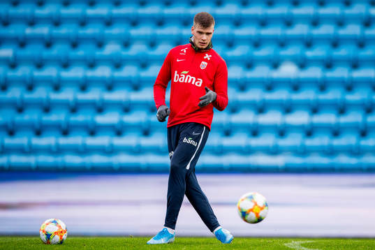 Alexander Sørloth of Norway