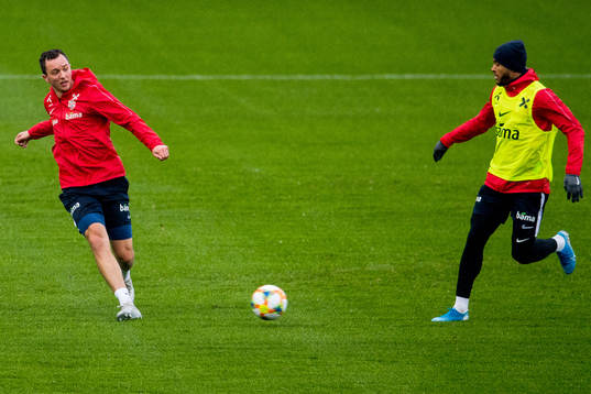 Even Hovland and Joshua King of Norway