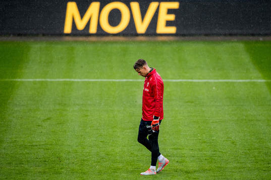 Goalkeeper Ørjan Nyland of Norway