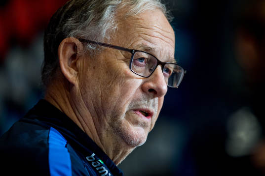 Lars Lagerbäck, head coach of Norway