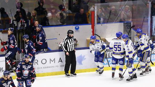 Leksands Mattias Ritola jublar