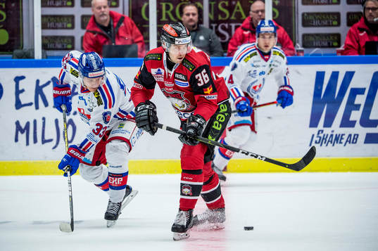 Malmö Redhawks Matias Myttynen mot Oskarshamns Filiph