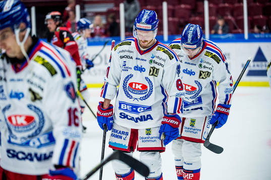 Oskarshamns Alexander Reichenberg i mitten deppar med