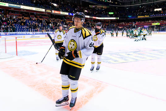 Brynäs Alexander Lindelöf deppar