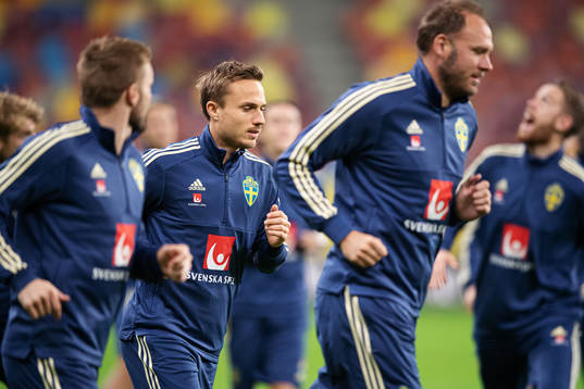 Pierre Bengtsson of the Swedish national football team