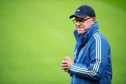 Head coach Janne Andersson of the Swedish national football
