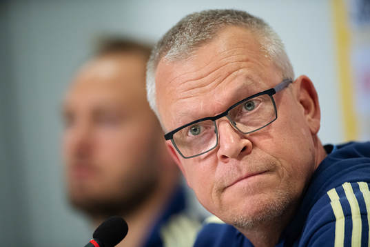 Head coach Janne Andersson of the Swedish national football