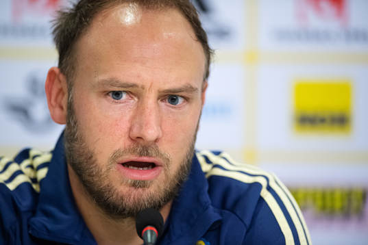 Andreas Granqvist of the Swedish national football team