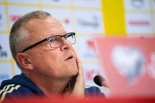 Head coach Janne Andersson of the Swedish national football