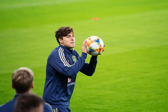 Victor Nilsson Lindelöf of the Swedish national football