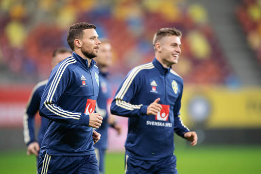 Marcus Berg of the Swedish national football team
