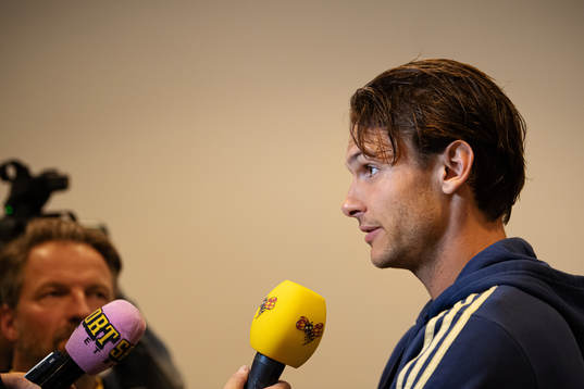 Albin Ekdal of the Swedish national football team