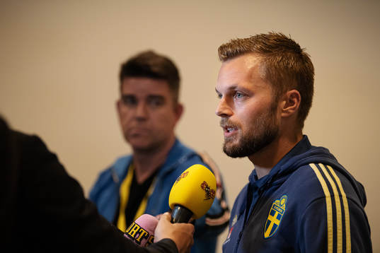 Sebastian Larsson of the Swedish national football team