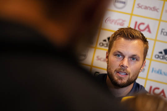 Sebastian Larsson of the Swedish national football team