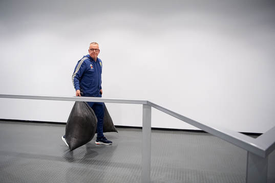 Head coach Janne Andersson of the Swedish national football