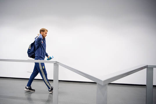 Sebastian Andersson of the Swedish national football team