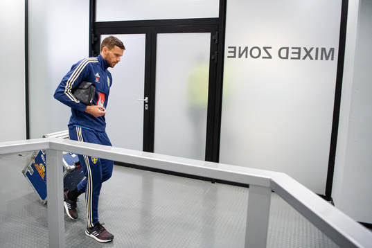 Marcus Berg of the Swedish national football team