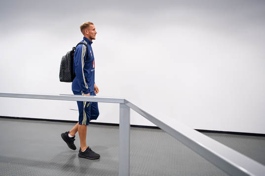 Robin Olsen of the Swedish national football team