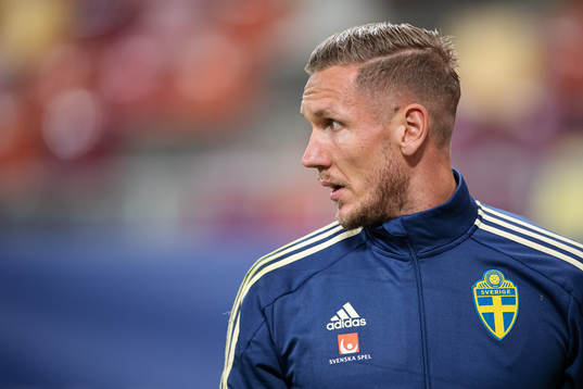 Robin Olsen of the Swedish national football team
