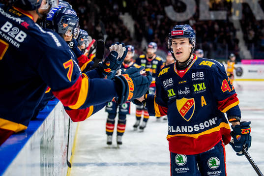 Djurgårdens Tom Nilsson jublar