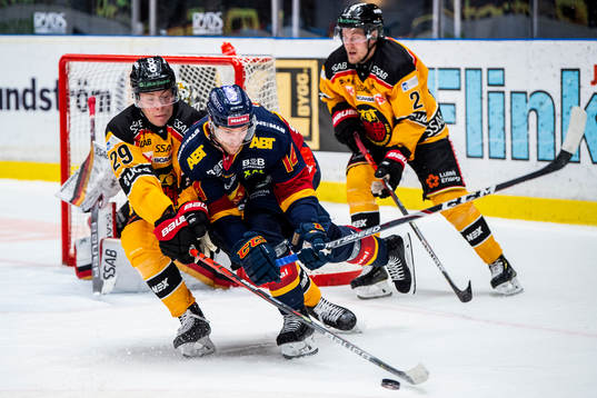 Luleås Erik Gustafsson och Djurgårdens Tom Wandell