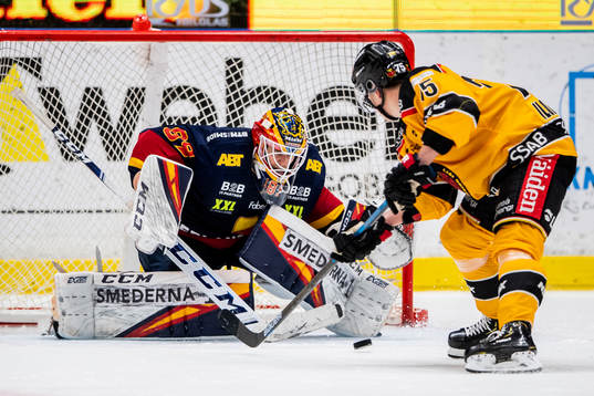 Djurgårdens målvakt Niklas Svedberg och Luleås Arttu