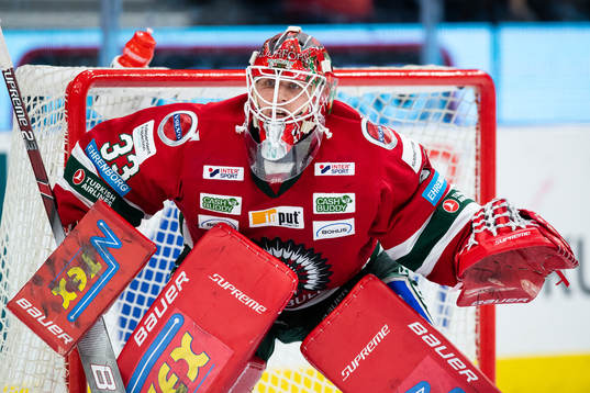 Frölundas målvakt Johan Mattsson