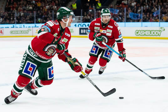 Frölundas Karl Stollery och Anders Grönlund