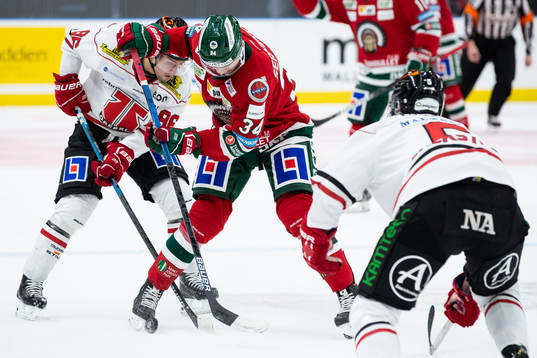 Örebros Mathias Bromé och Frölundas Theodor Lennström