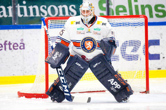 Växjös målvakt Viktor Andrén