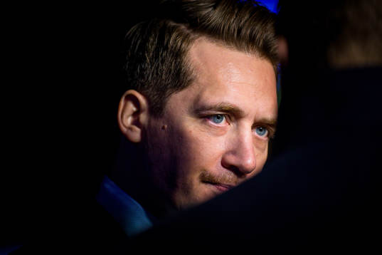 Växjös tränare Sam Hallam