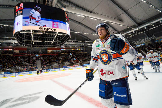 Växjös Ludvig Nilsson jublar