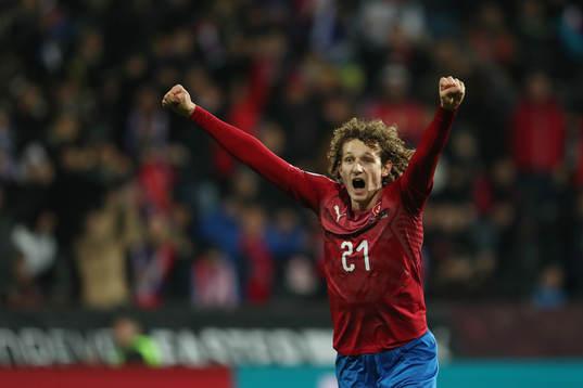 Alex Kral of Czech Republic is seen