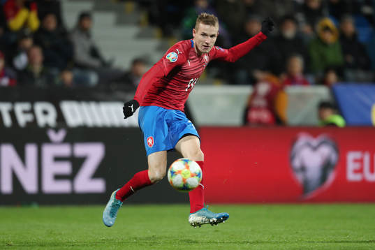 Jakub Jankto of Czech Republic is seen