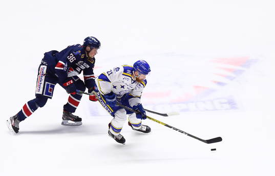 Leksands Mattias Ritola och Linköpings Filip Karlsson