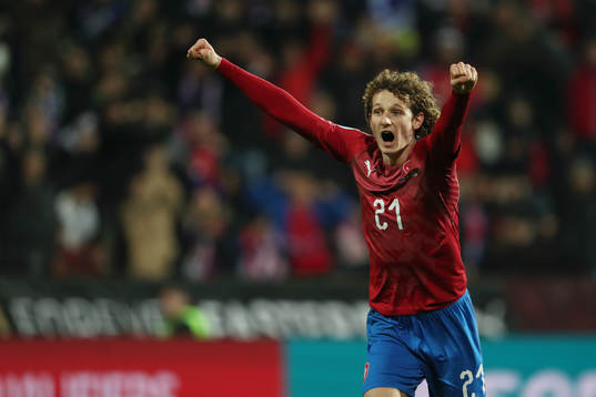 Alex Kral of Czech Republic is seen